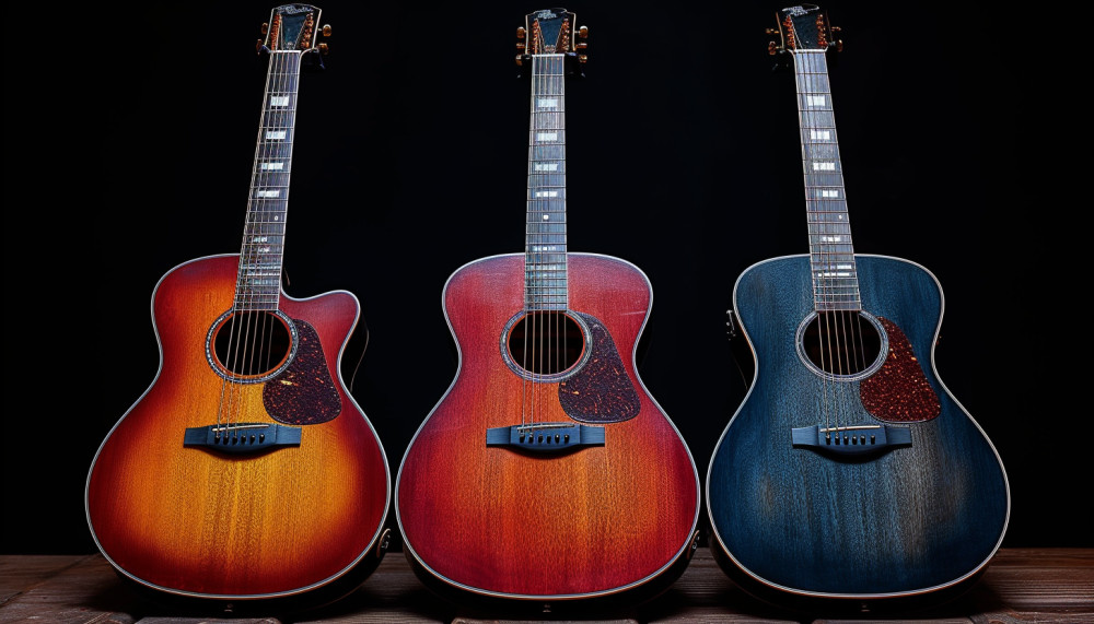 Divers - 3 types de guitare populaires