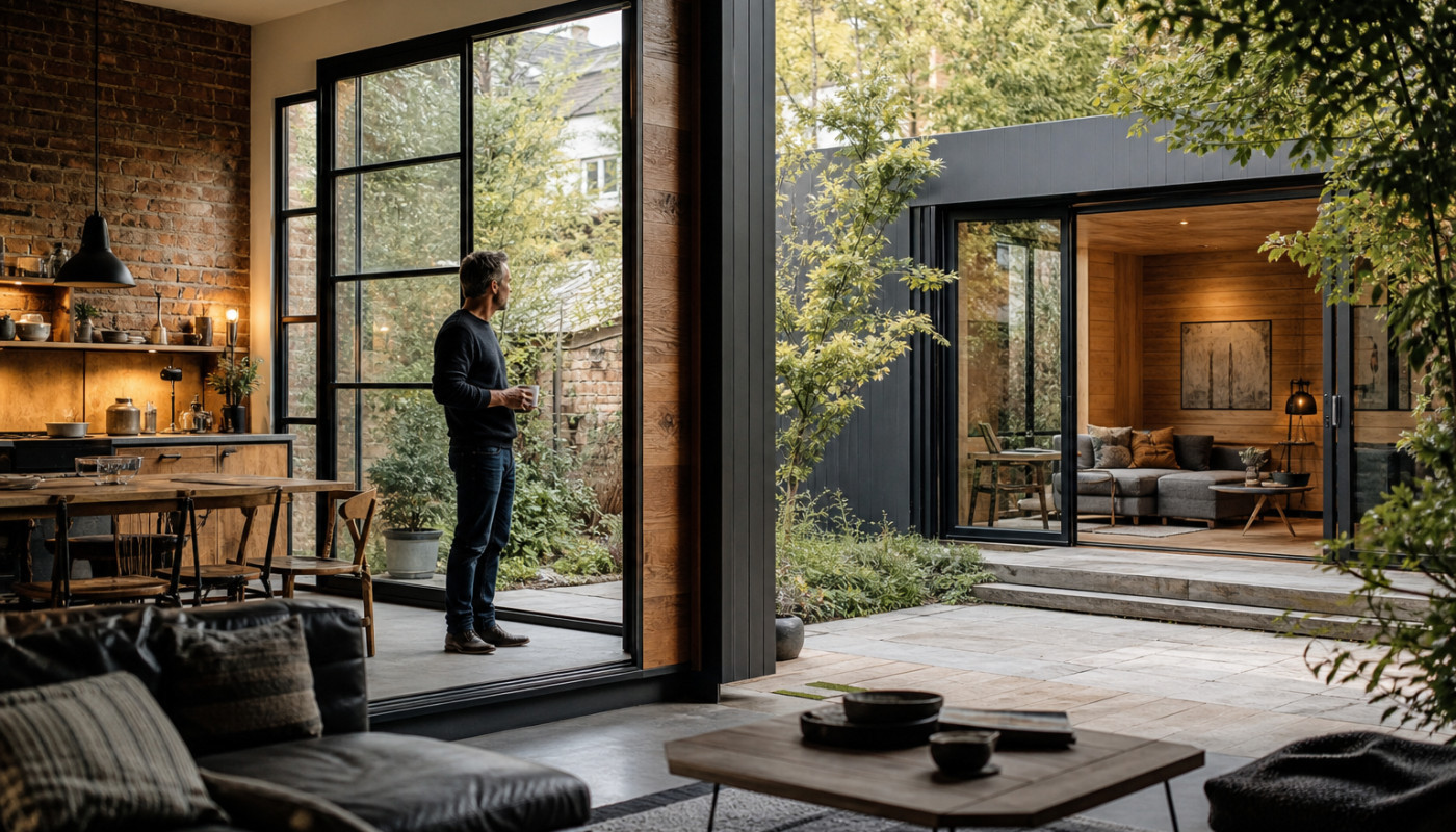 Entre loft urbain et studio de jardin, la frontière s’estompe